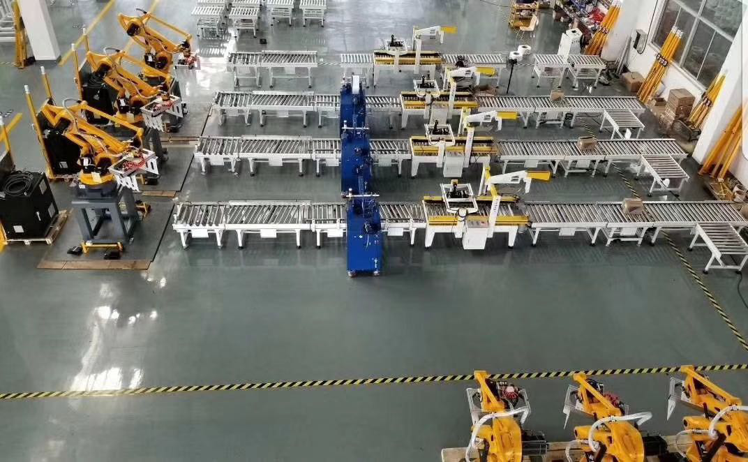 PET塑鋼帶生產車間